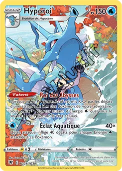 Carte Pokémon Hyporoi  n°TG03 de la série Astres Radieux