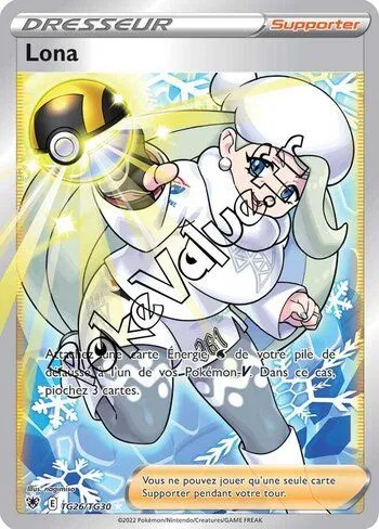 Carte Pokémon Lona n°TG26 de la série Astres Radieux