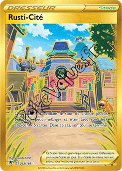 Carte Pokémon Rusti-Cité n°212 de la série Astres Radieux