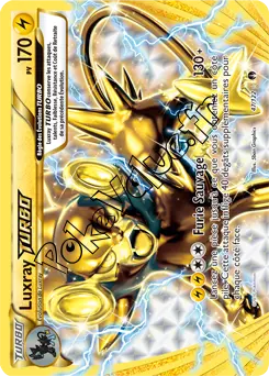 Carte Pokémon Luxray BREAK  n°47 de la série Rupture Turbo