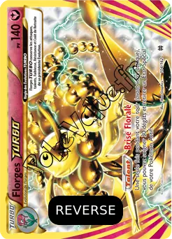 Carte Pokémon Florges BREAK  Reverse n°104 de la série Impulsion Turbo