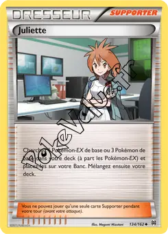 Carte Pokémon Juliette n°134 de la série Impulsion Turbo