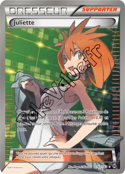 Carte Pokémon Juliette n°161 de la série Impulsion Turbo