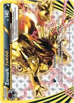 Carte Pokémon Zoroark BREAK  n°92 de la série Impulsion Turbo