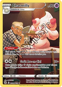 Carte Pokémon Charmilly  n°TG08 de la série Stars Étincelantes