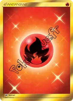 Carte Pokémon Énergie de base n°167 de la série Ombres Ardentes