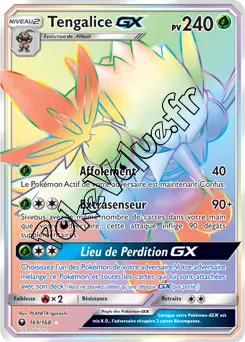 Carte Pokémon Tengalice GX n°169 de la série Tempête Céleste