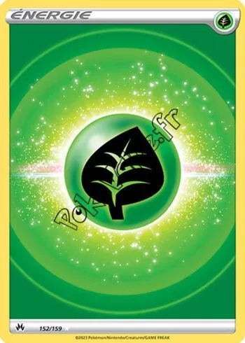 Carte Pokémon Énergie Plante n°152 de la série Zénith Suprême