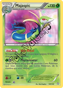 Carte Pokémon Majaspic n°125 de la série Dragons Exaltés