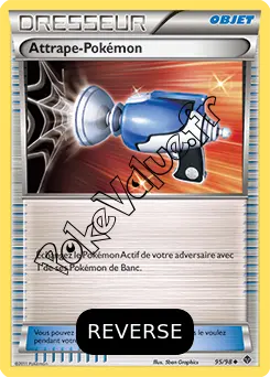 Carte Pokémon Attrape Pokémon Reverse n°95 de la série Pouvoirs Émergents