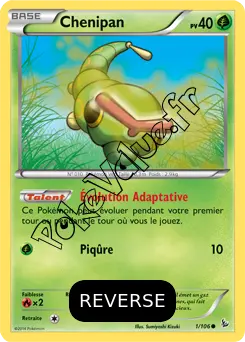 Carte Pokémon Toxicroak EX  Reverse n°102 de la série Étincelles
