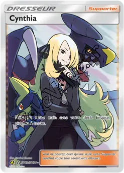 Carte Pokémon Cynthia n°SV82 de la série Destinées Occultes