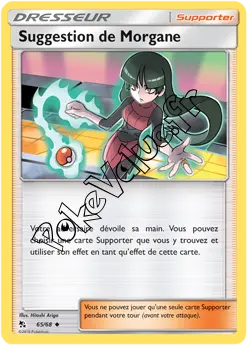 Carte Pokémon Suggestion de Morgane n°65 de la série Destinées Occultes