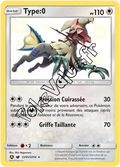 Carte Pokémon Type:0 n°SV45 de la série Destinées Occultes
