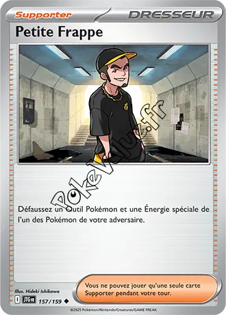 Carte Pokémon Petite Frappe n°157 de la série Aventures Ensemble