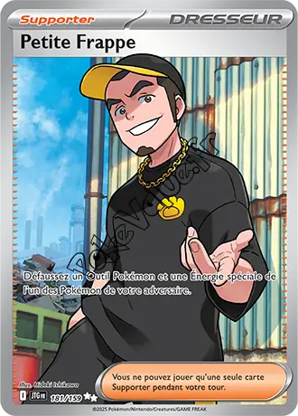Carte Pokémon Petite Frappe n°181 de la série Aventures Ensemble