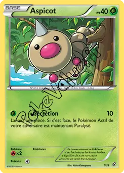Carte Pokémon Keunotor  n°29 de la série Bienvenue à Kalos