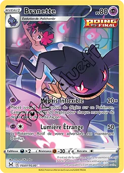 Carte Pokémon Branette  n°TG07 de la série Origine Perdue