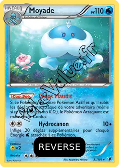 Carte Pokémon Moyade Reverse n°31 de la série Nobles Victoires