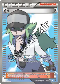 Carte Pokémon N n°101 de la série Nobles Victoires