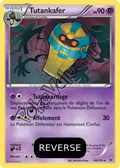 Carte Pokémon Tutankafer Reverse n°46 de la série Nobles Victoires