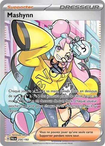 Carte Pokémon Mashynn n°254 de la série Évolutions à Paldea