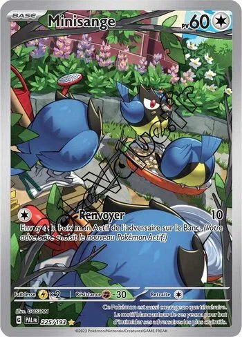 Carte Pokémon Minisange  n°225 de la série Évolutions à Paldea