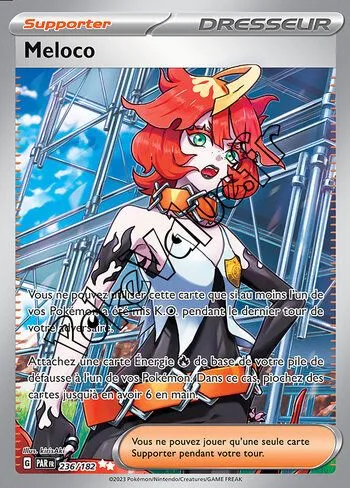 Carte Pokémon Meloco n°236 de la série Faille Paradoxe