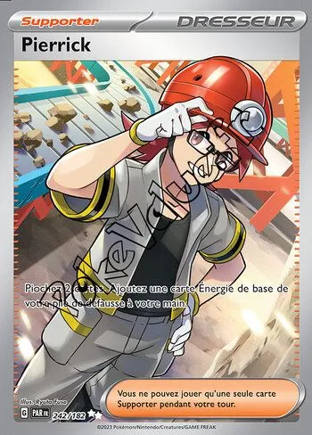 Carte Pokémon Pierrick n°242 de la série Faille Paradoxe