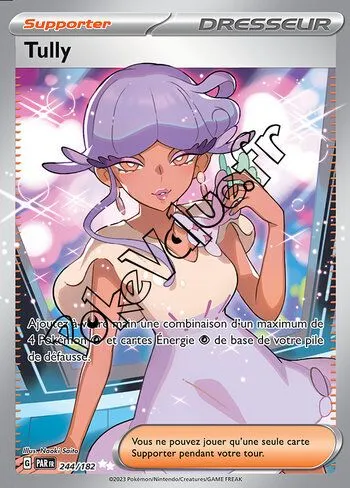 Carte Pokémon Tully n°244 de la série Faille Paradoxe