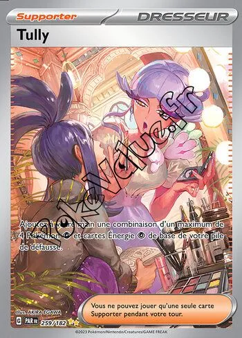 Carte Pokémon Tully n°259 de la série Faille Paradoxe