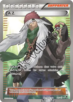 Carte Pokémon A.Z. n°117 de la série Vigueur Spectrale