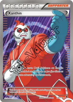 Carte Pokémon Xanthin n°119 de la série Vigueur Spectrale