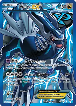 Carte Pokémon Dialga EX  n°99 de la série Explosion Plasma