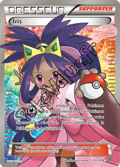 Carte Pokémon Iris n°101 de la série Explosion Plasma