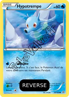 Carte Pokémon Horsea  Reverse n°30 de la série Primo Choc