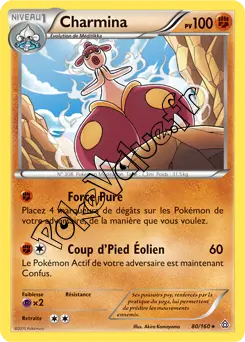Carte Pokémon Medicham  n°80 de la série Primo Choc