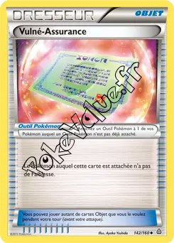 Carte Pokémon Vulné-Assurance n°142 de la série Primo Choc