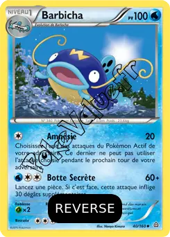 Carte Pokémon Whiscash  Reverse n°40 de la série Primo Choc