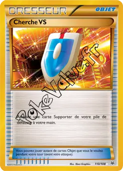 Carte Pokémon Chérche VS n°110 de la série Ciel rugissant
