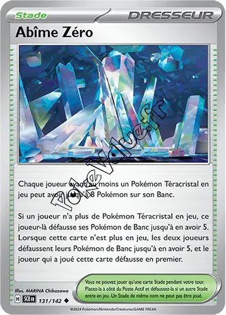 Carte Pokémon Abîme Zéro n°131 de la série Couronne Stellaire