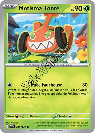 Carte Pokémon Motisma Tonte  n°008 de la série Couronne Stellaire