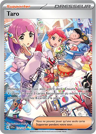 Carte Pokémon Taro n°172 de la série Couronne Stellaire