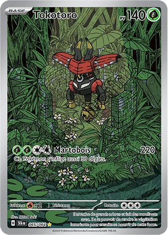 Carte Pokémon Tokotoro  n°065 de la série Fable Nébuleuse
