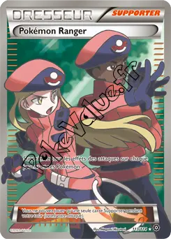 Carte Pokémon Pokémon Ranger n°113 de la série Offensive Vapeur