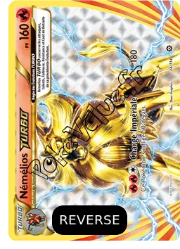 Carte Pokémon Pyroar BREAK  Reverse n°24 de la série Offensive Vapeur
