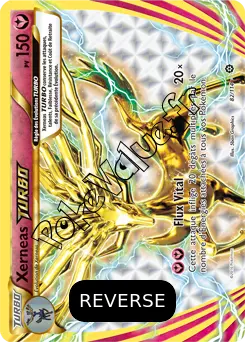 Carte Pokémon Xerneas BREAK  Reverse n°82 de la série Offensive Vapeur