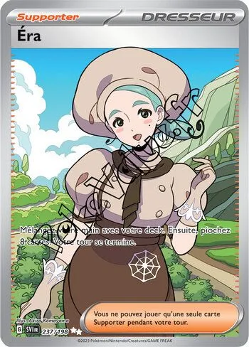 Carte Pokémon Éra n°237 de la série Écarlate et Violet