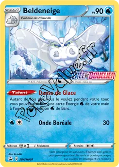 Carte Pokémon Beldeneige  n°007 de la série Promo SWSH