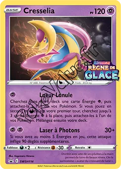 Carte Pokémon Cresselia  n°114 de la série Promo SWSH